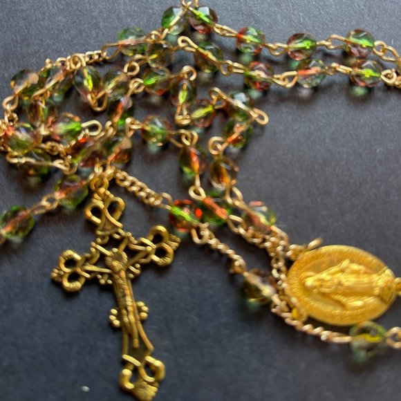 Handmade Firepolish Dual Coated -Peach/Pear - Picture 2 of 4